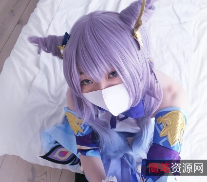 Yuzukitty柚子猫_cosplay原神刻晴作品一部