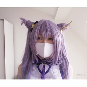 Yuzukitty柚子猫_cosplay原神刻晴作品一部