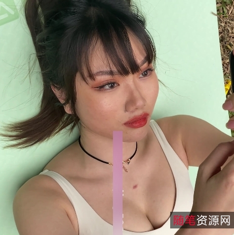 1V白色紧身长裤翘臀长腿美女视频10.4G百度云