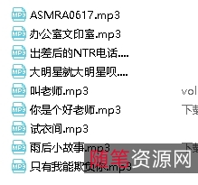 温柔年上jok音声合集552.34M百度盘下载