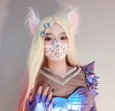 限时特惠抖音反差婊奶咪樓梯钢塞展示穿各式絲襪服装勁歌艷舞套装