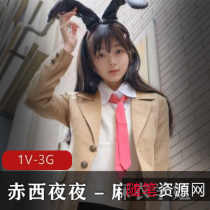 赤西夜夜-麻衣学姐作品照片视频，慢镜头展现魅力，穿衣显瘦T衣，下载观看