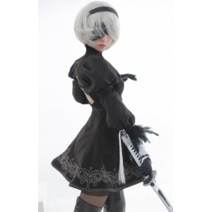 史上最火的YoRHaNo.2TypeB美女主播，高清同人作品，欧美资源，性感形象，两座高峰，长腿，私房作品，游戏