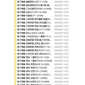 橙子喵酱：福利姬cos角色，58部视频大放送！